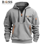 Sudadera con capucha Flexx Tech de BOSS: Prendas urbanas funcionales