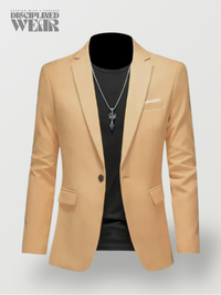 Blazer casual business de lujo