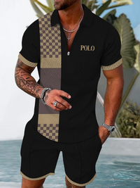 Conjunto de polo casual para hombre