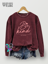 Sudadera informal con estampado Everything Be Kind