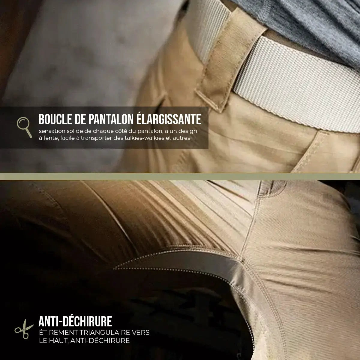 Pantalón Táctico Militar WarriorWear® (+ Cinturón Táctico Gratis)