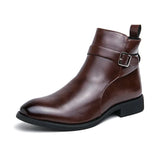 Sergio Chelsea-Stiefel aus echtem Leder