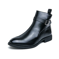 Sergio Chelsea-Stiefel aus echtem Leder