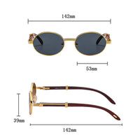 "Enzo" - Gafas de sol ovaladas premium