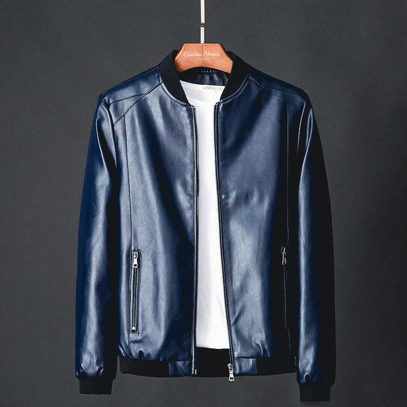 Chaqueta de Cuero 'The Vagabond' de Cristian Moretti