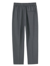 Pantalón recto de cintura elástica Relax Fit