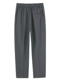 Pantalón recto de cintura elástica Relax Fit